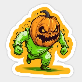 Halloween Scary Sticker